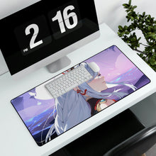 Load image into Gallery viewer, Shenhe Genshin Impact Mouse Pad (Desk Mat)