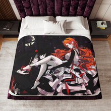 Load image into Gallery viewer, Inoue Orihime and Ulquiorra Shiffer Sherpa Blanket