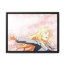 Load image into Gallery viewer, Kaori Miyazono Canvas Framed Art Print