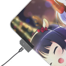 Load image into Gallery viewer, Is The Order A Rabbit? RGB LED Mouse Pad (Desk Mat)
