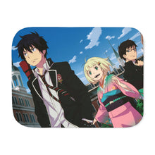 Load image into Gallery viewer, Rin,Yukio and Shiemi Sherpa Blanket
