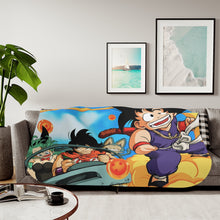 Load image into Gallery viewer, Dragon Ball Adventure Sherpa Blanket
