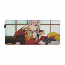 Load image into Gallery viewer, Zero Two's Honeyed Ham RGB LED Mouse Pad (Desk Mat)