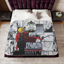 Load image into Gallery viewer, Anime FullMetal Alchemist Sherpa Blanket