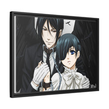 Load image into Gallery viewer, Black Butler Canvas Framed Art Print