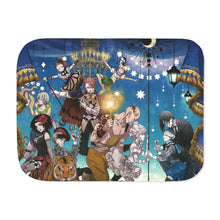 Load image into Gallery viewer, Black Butler Sherpa Blanket
