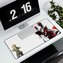 Load image into Gallery viewer, Red & Blue Mouse Pad (Desk Mat)