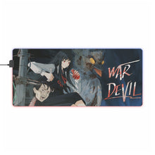 Load image into Gallery viewer, Chainsaw Man RGB LED Mouse Pad (Desk Mat)