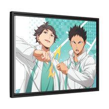 Load image into Gallery viewer, Haikyu!! Canvas Framed Art Print