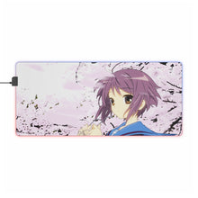 Load image into Gallery viewer, The Melancholy Of Haruhi Suzumiya RGB LED Mouse Pad (Desk Mat)