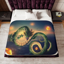 Load image into Gallery viewer, Anime Dragon Ball Z Sherpa Blanket