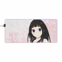 Load image into Gallery viewer, Hyouka Eru Chitanda RGB LED Mouse Pad (Desk Mat)