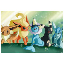 Load image into Gallery viewer, Eeveelution Jigsaw Puzzle
