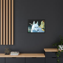 Load image into Gallery viewer, Princess Mononoke Canvas Framed Art Print