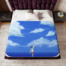 Load image into Gallery viewer, Anime Spirited Away Sherpa Blanket