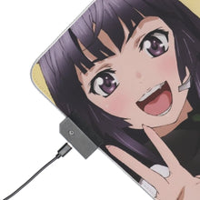 Load image into Gallery viewer, Guilty Crown Inori Yuzuriha, Ayase Shinomiya, Tsugumi RGB LED Mouse Pad (Desk Mat)