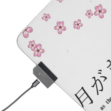 Load image into Gallery viewer, Tsuki Ga Kirei RGB LED Mouse Pad (Desk Mat)