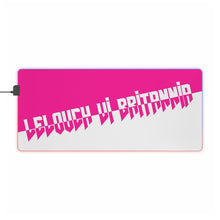 Load image into Gallery viewer, Code Geass Lelouch Lamperouge RGB LED Mouse Pad (Desk Mat)