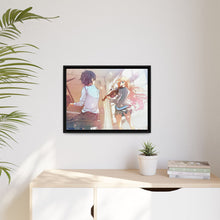 Load image into Gallery viewer, Anime Your Lie in April Canvas Framed Art Print