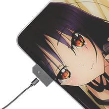 Load image into Gallery viewer, Accel World Kuroyukihime RGB LED Mouse Pad (Desk Mat)