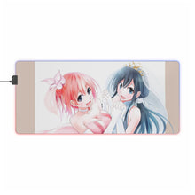 Load image into Gallery viewer, My Teen Romantic Comedy SNAFU Yukino Yukinoshita, Yui Yuigahama RGB LED Mouse Pad (Desk Mat)