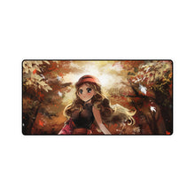 Load image into Gallery viewer, Trainer and Fennekin Mouse Pad (Desk Mat)