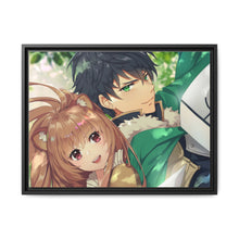 Load image into Gallery viewer, Raphtalia and Iwatani Canvas Framed Art Print
