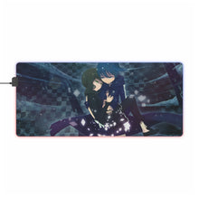 Load image into Gallery viewer, Black Rock Shooter RGB LED Mouse Pad (Desk Mat)