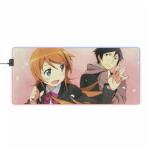 Load image into Gallery viewer, Oreimo Kirino Kousaka RGB LED Mouse Pad (Desk Mat)