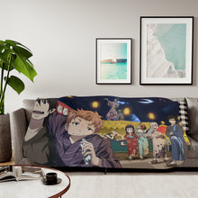 Load image into Gallery viewer, Ao No Exorcist Sherpa Blanket