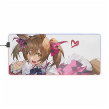 Load image into Gallery viewer, Uma Musume: Pretty Derby RGB LED Mouse Pad (Desk Mat)