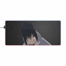 Load image into Gallery viewer, Naruto - Sasuke Uchiha RGB LED Mouse Pad (Desk Mat)