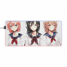 Load image into Gallery viewer, My Teen Romantic Comedy SNAFU Yukino Yukinoshita, Yui Yuigahama RGB LED Mouse Pad (Desk Mat)