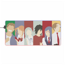Load image into Gallery viewer, Anohana RGB LED Mouse Pad (Desk Mat)