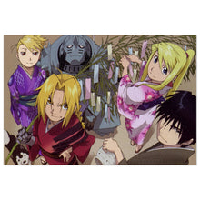 Load image into Gallery viewer, Anime FullMetal Alchemist Jigsaw Puzzle