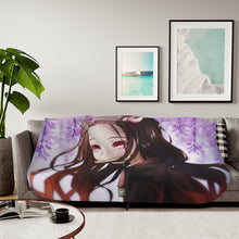 Load image into Gallery viewer, Demon Slayer: Kimetsu no Yaiba Sherpa Blanket