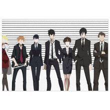 Load image into Gallery viewer, Psycho-Pass Akane Tsunemori, Nobuchika Ginoza, Shuusei Kagari, Tomomi Masaoka, Shion Karanomori Jigsaw Puzzle