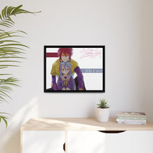 Load image into Gallery viewer, Sora and Shiro Canvas Framed Art Print