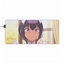 Load image into Gallery viewer, Lilith in Panic Mode (0.0) RGB LED Mouse Pad (Desk Mat)