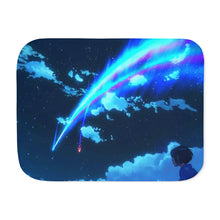 Load image into Gallery viewer, Your Name. Sherpa Blanket