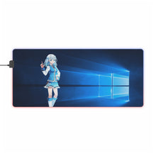 Load image into Gallery viewer, Windows 10 Touko Madobe RGB LED Mouse Pad (Desk Mat)