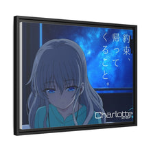 Load image into Gallery viewer, Nao Tomori in hospital Canvas Framed Art Print