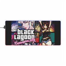 Load image into Gallery viewer, Black Lagoon RGB LED Mouse Pad (Desk Mat)