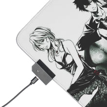 Load image into Gallery viewer, Psycho-Pass Akane Tsunemori, Nobuchika Ginoza, Shion Karanomori, Yayoi Kunizuka RGB LED Mouse Pad (Desk Mat)