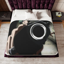 Load image into Gallery viewer, Anime Cowboy Bebopr Sherpa Blanket