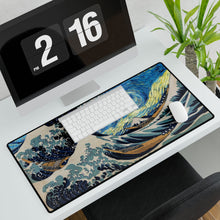 Load image into Gallery viewer, The Great Wave Off Kanagawa Mouse Pad (Desk Mat)
