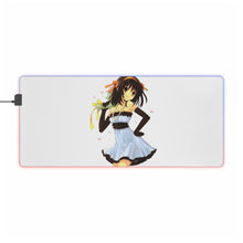 Load image into Gallery viewer, The Melancholy Of Haruhi Suzumiya RGB LED Mouse Pad (Desk Mat)