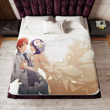 Load image into Gallery viewer, Anime Food Wars: Shokugeki no Soma Sherpa Blanket