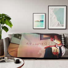 Load image into Gallery viewer, Ayanokoji Sherpa Blanket