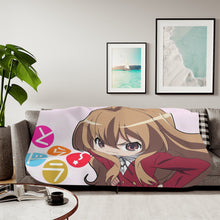 Load image into Gallery viewer, Anime Toradora! Sherpa Blanket